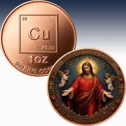 1 x 1 oz Copper Round Private Mint...