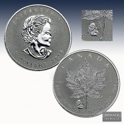 1 x 1 Oz Silber 5$ Maple Leaf "Privy...